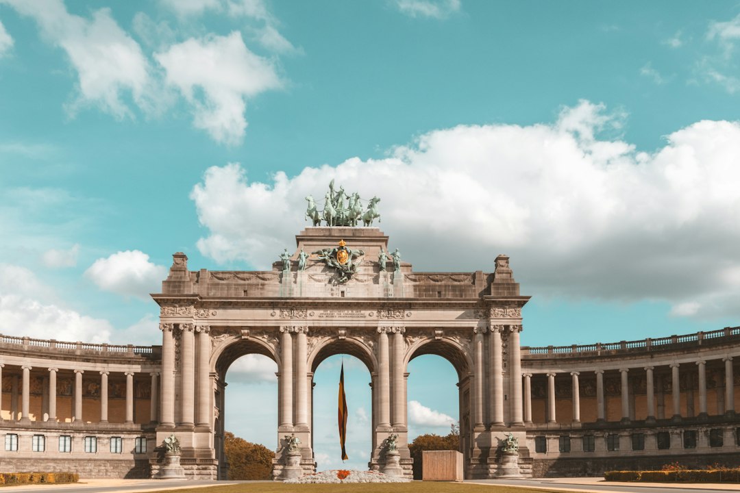 Historic cityscape in Brussels, Belgium