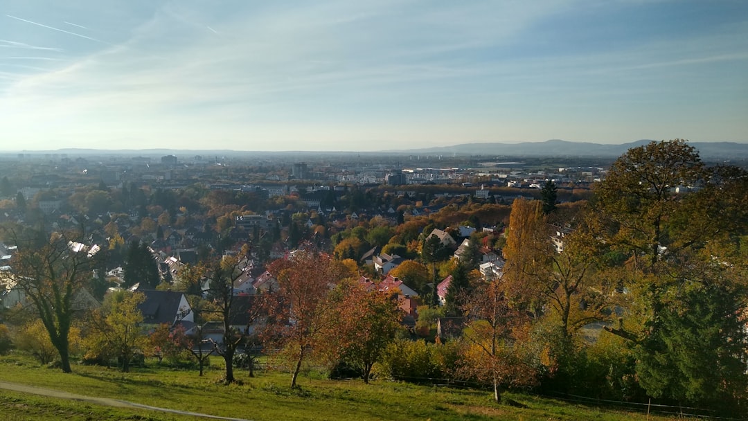 Freiburg landscape in Baden-Württemberg, Germany