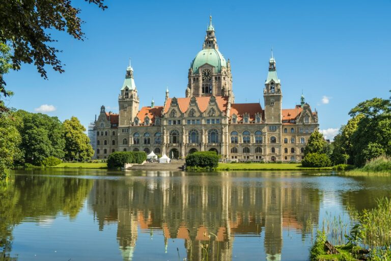 New Town Hall in Hannover, Lower Saxony, Germany