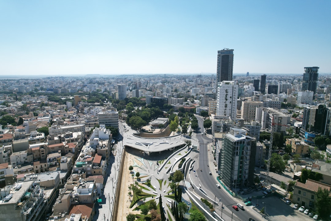 Nicosia city centre in Cyprus