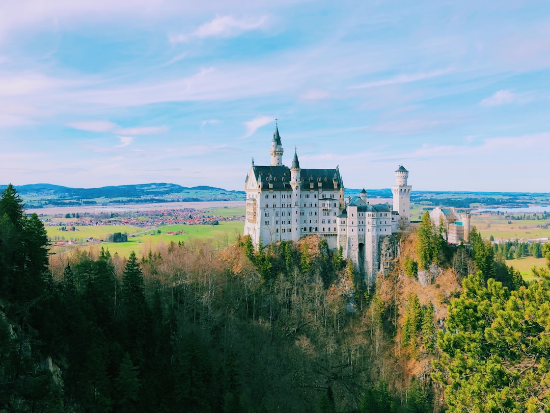 Hilltop castle in Germany illustrating the cultural landscape of the Palatinate