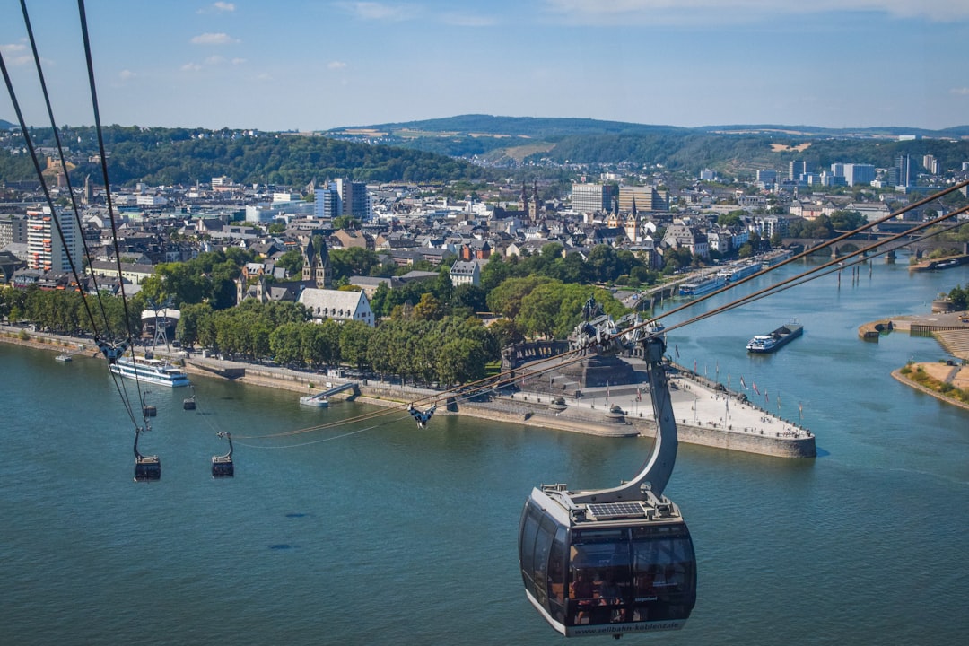 Rhine river and city in Rhineland-Palatinate, Germany