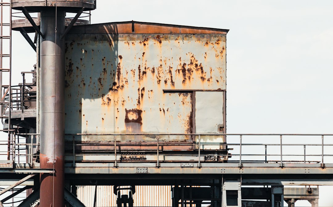 Large industrial structure in Germany's Ruhr region