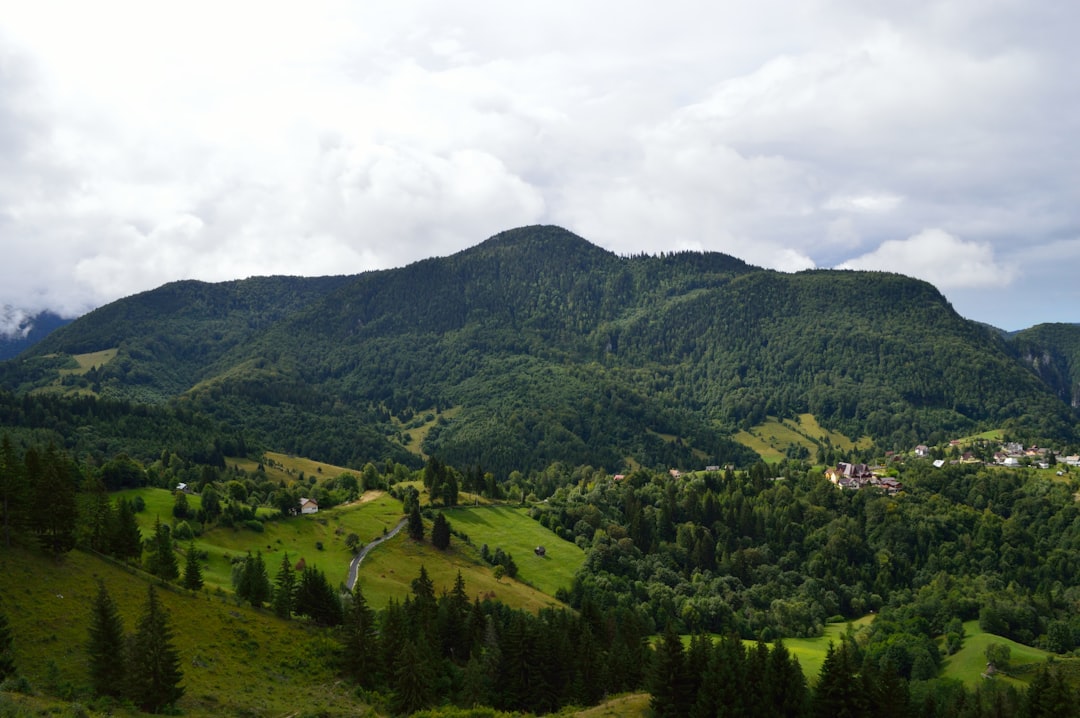 Mountain landscape in Transylvania, Romania